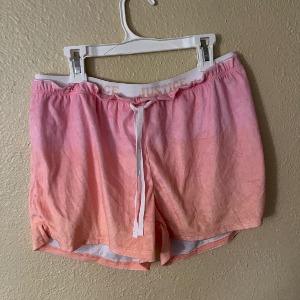 Children tie dye shorts